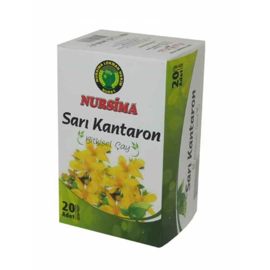 Nursima Sarı Kantaron Bitki Çayı 20 'li Süzen Poşet