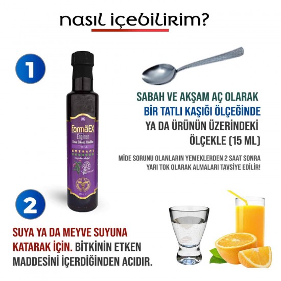 Enginar , Devedikeni,Karahindiba Ekstresi 250 ml Enginar , Devedikeni,Karahindiba Ekstresi 250 ml