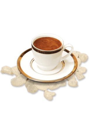 Damla Sakızlı Türk kahvesi