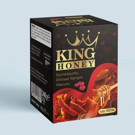 King Honey Bitkisel Macun